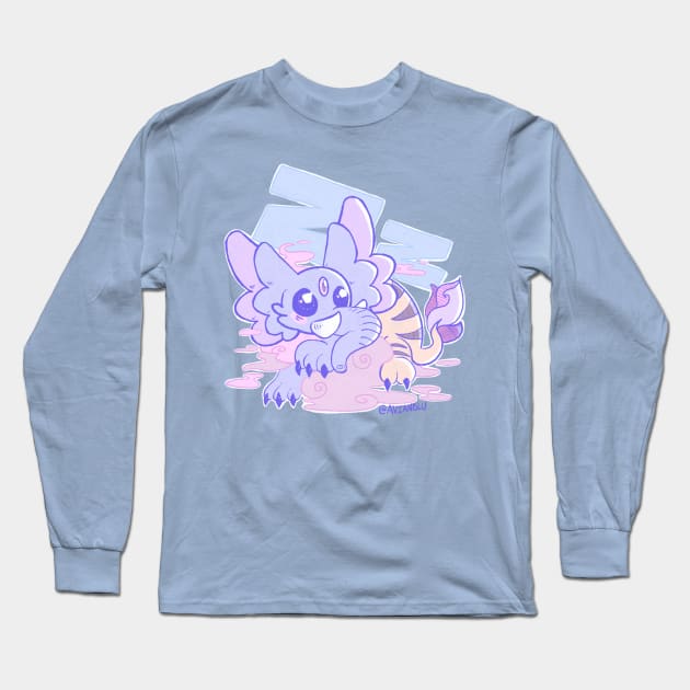 Dream Eater Long Sleeve T-Shirt by Avianblu